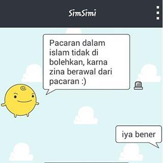 18 Percakapan kocak dengan simsimi, jomblo pasti tahu rasanya!