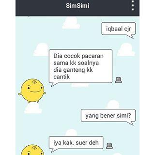 18 Percakapan kocak dengan simsimi, jomblo pasti tahu rasanya!