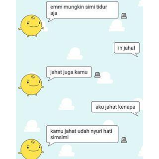 18 Percakapan kocak dengan simsimi, jomblo pasti tahu rasanya!