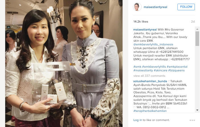 Gara-gara Maia Foto Bareng Istri Ahok, Ahmad Dhani Dibully Netizen