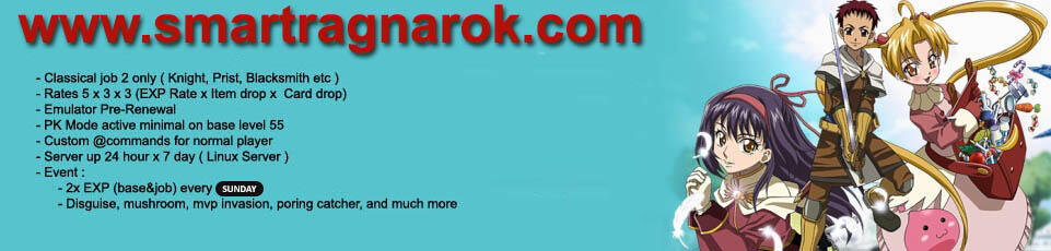 &#91;Ragnarok Private&#93; Smart Ragnarok Online
