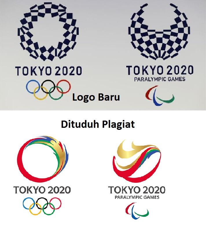 Dituduh plagiat, logo Olimpade Tokyo 2020 diganti