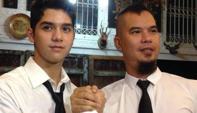 Reaksi Ahmad Dhani Tanggapi Foto Ciuman Al Ghazali Yang Beredar