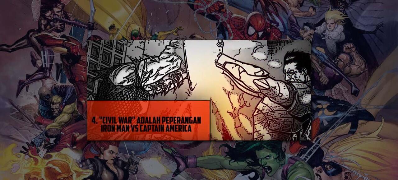 8 Fakta Civil War Comic