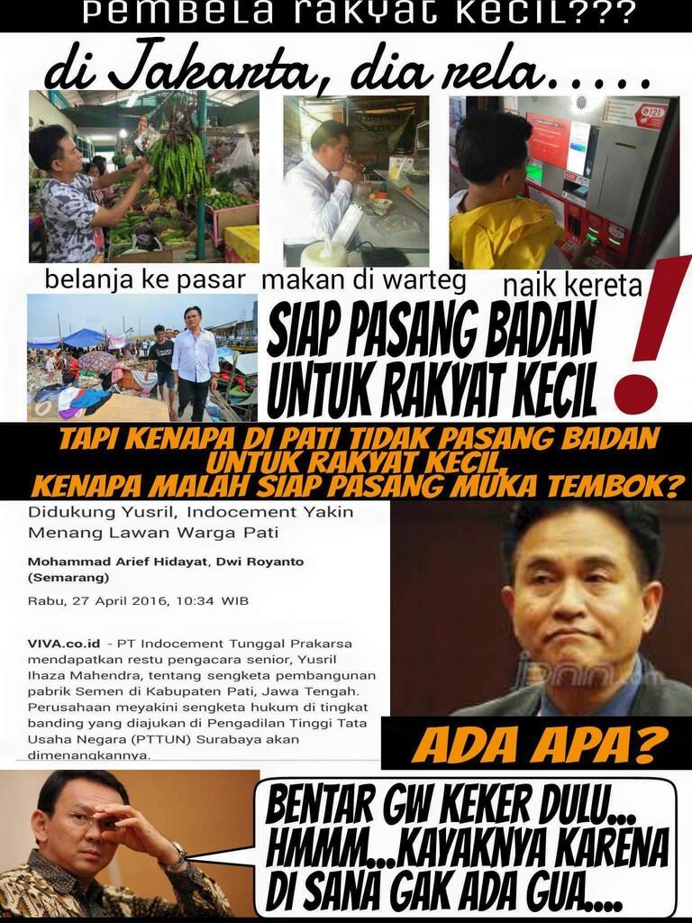 Ahok: Untuk Kepentingan Kampanye, Yusril Kini Bela Warga Luar Batang