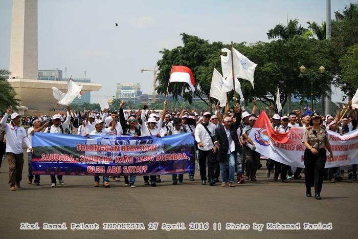 AKSI DAMAI PELAUT INDONESIA 27-04-2016