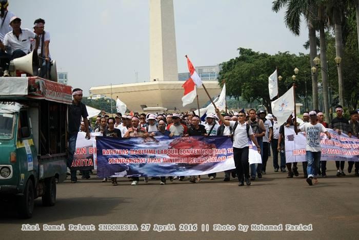 AKSI DAMAI PELAUT INDONESIA 27-04-2016