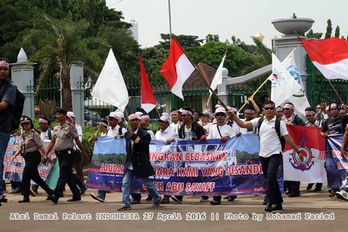 AKSI DAMAI PELAUT INDONESIA 27-04-2016