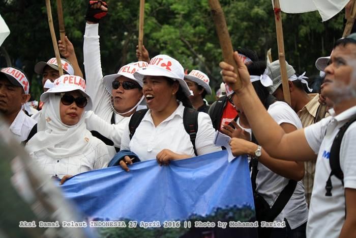 AKSI DAMAI PELAUT INDONESIA 27-04-2016