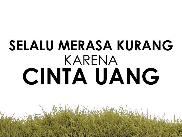 Kerja Karena Hati atau Karena Uang 