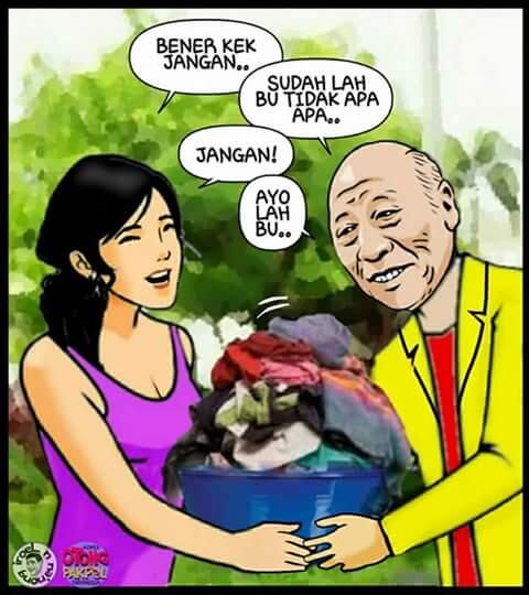 Modus Kakeknya Otong 