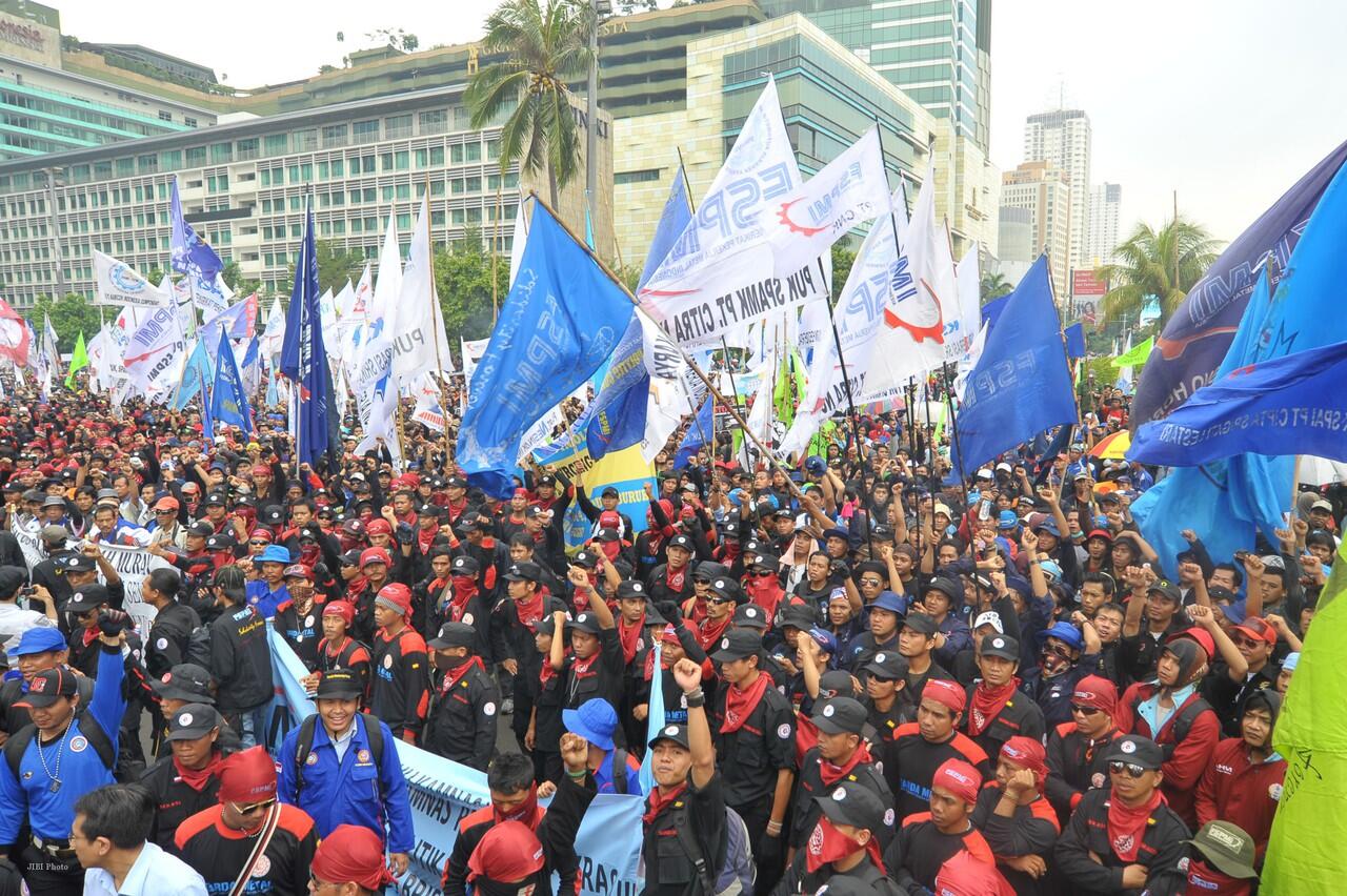 Ini Lokasi Unjuk Rasa Saat Pelaksanaan Hari Buruh 1 Mei