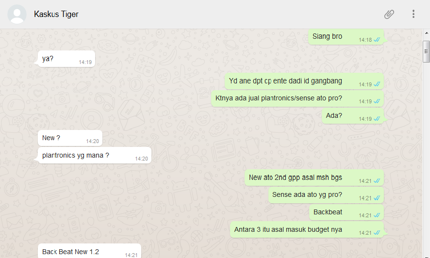 Percobaan penipuan dengan mengatas namakan Retire Moderator