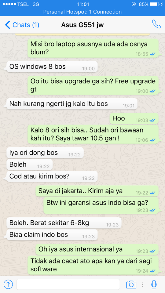 Surat Terbuka Untuk Verified Seller SuperSenior , Penipu seller Laptop ASUS GL551