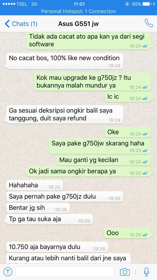 Surat Terbuka Untuk Verified Seller SuperSenior , Penipu seller Laptop ASUS GL551