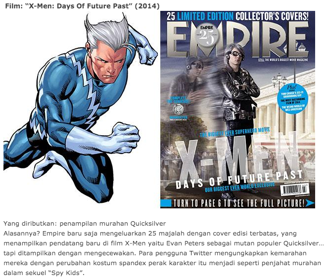 9 Perubahan Kostum Superhero yang Dikecam Penggemarnya