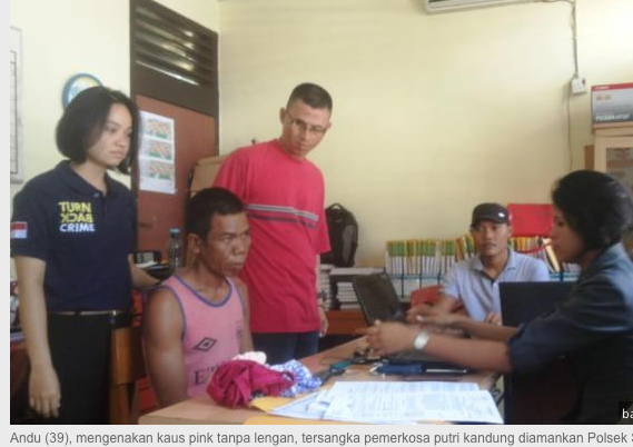 Andu Setubuhi Dua Anak Kandungnya