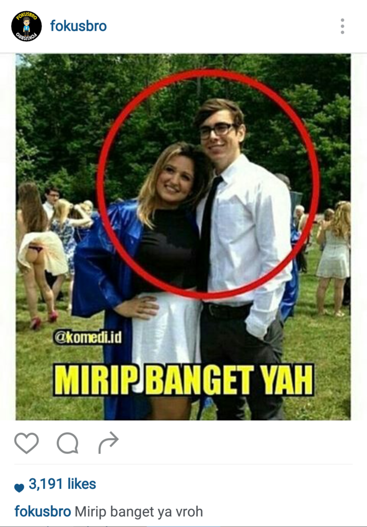 Postingan gambar / meme yang lagi Hits di Instagram nih gan