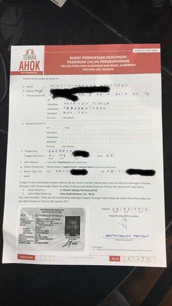 KLARIFIKASI TEMAN AHOK TENTANG TUDUHAN PENCURIAN KTP