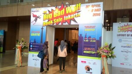 Ribuan Orang Padati Bursa Buku The Big Bad Wolf