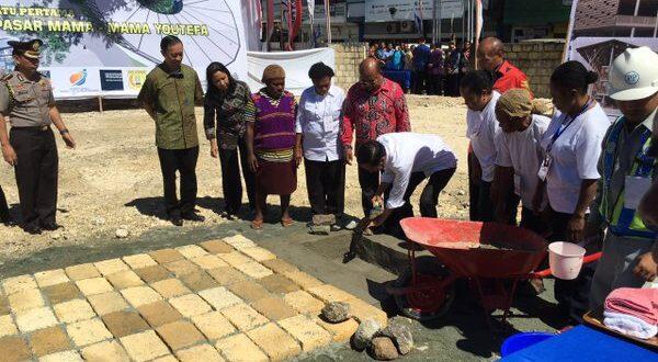 Pasar Mama Papua Harus Jadi Dalam Kurun Waktu 10 Bulan