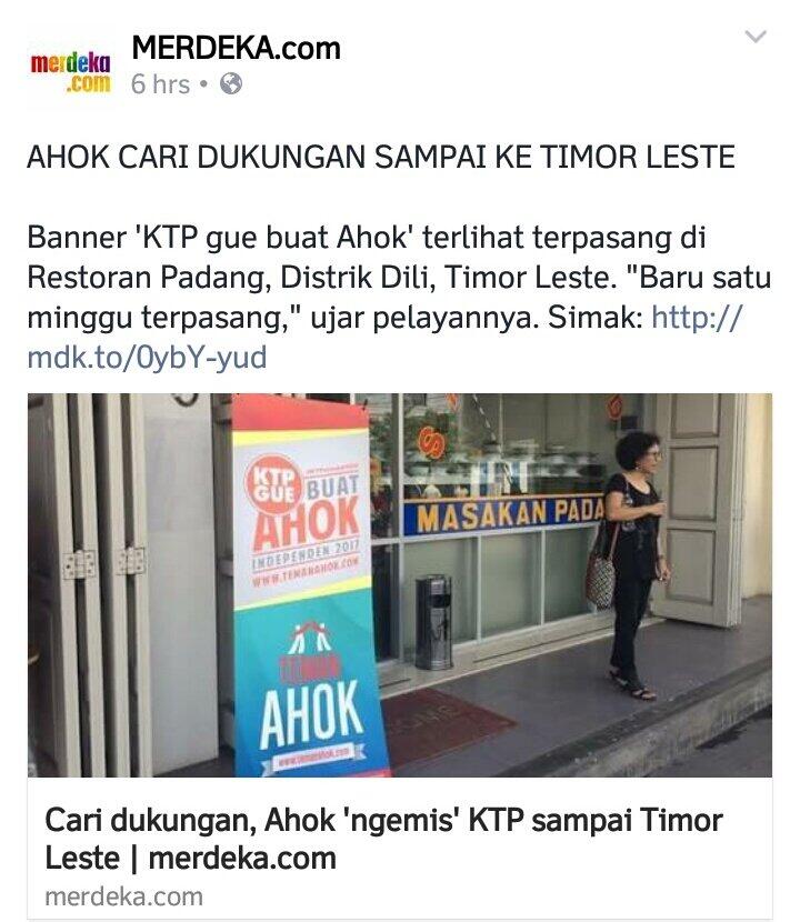 KETAHUAN! Ahoax Ngemis KTP Ke Timor Leste