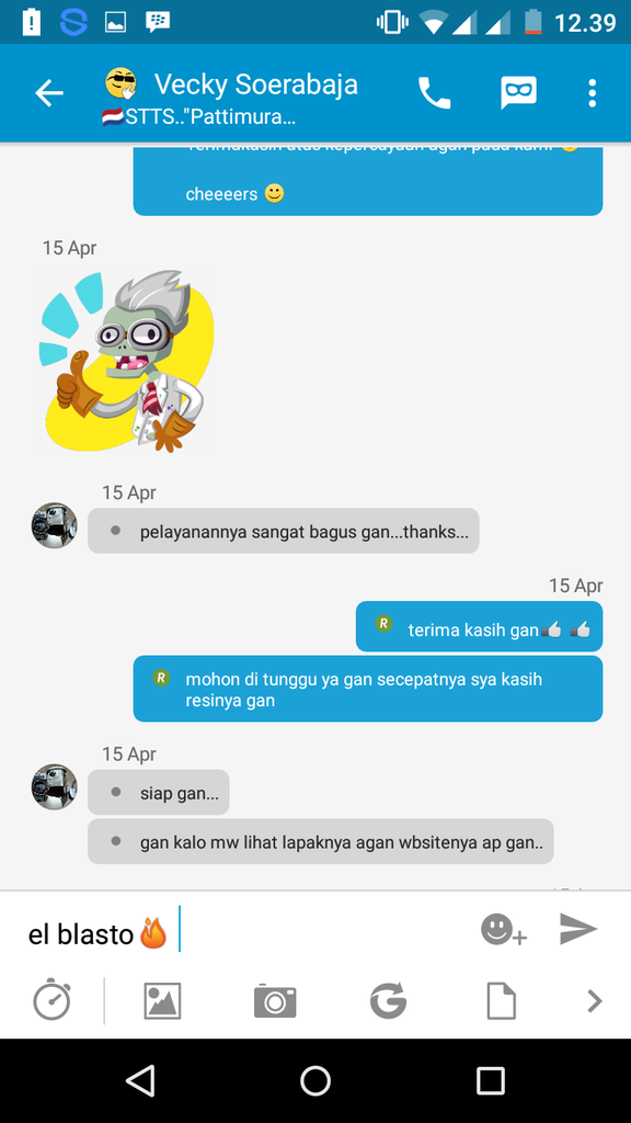 TESTIMONIAL DARI YANG SUDAH BERTRANSAKSI DI ELBLASTO/ KASKUS ID: BLASTOISE77 