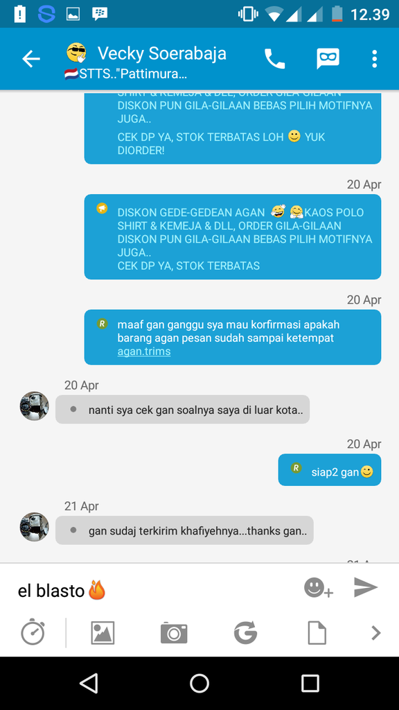 TESTIMONIAL DARI YANG SUDAH BERTRANSAKSI DI ELBLASTO/ KASKUS ID: BLASTOISE77 