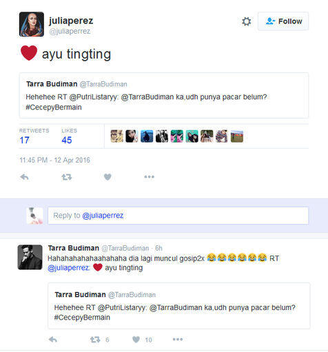 Tarra Budiman (Pemilik Akun Peripid) Gelisah Ingin Hapus Ayu Tingting