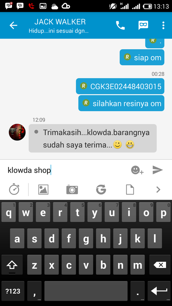 TESTIMONIAL KLOWDA SHOP ID ILLSKILLS