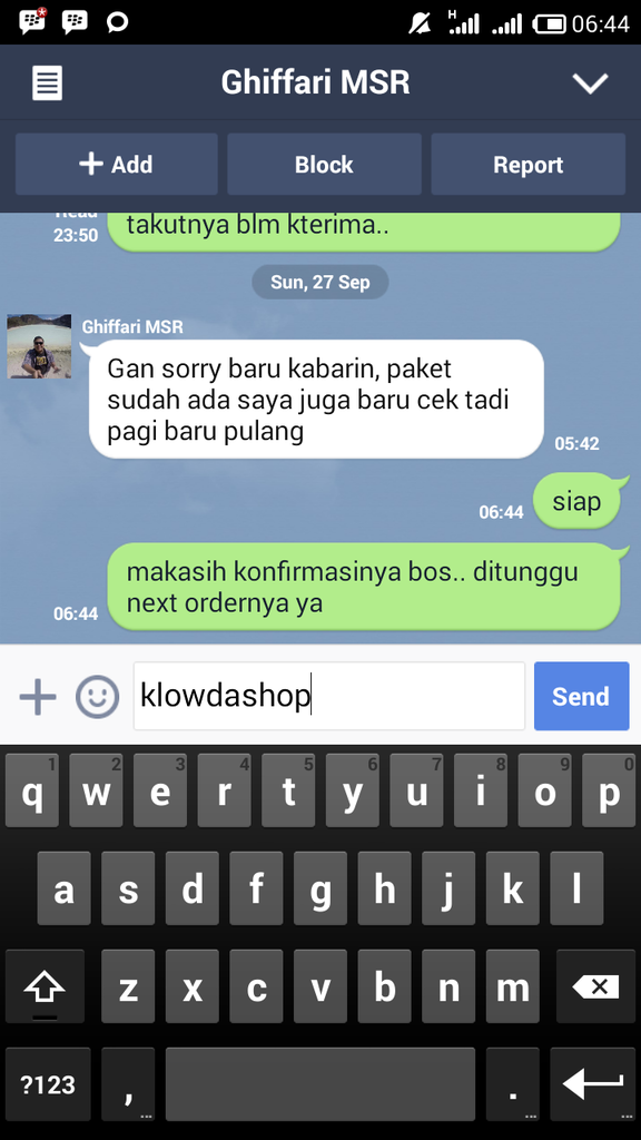 TESTIMONIAL KLOWDA SHOP ID ILLSKILLS