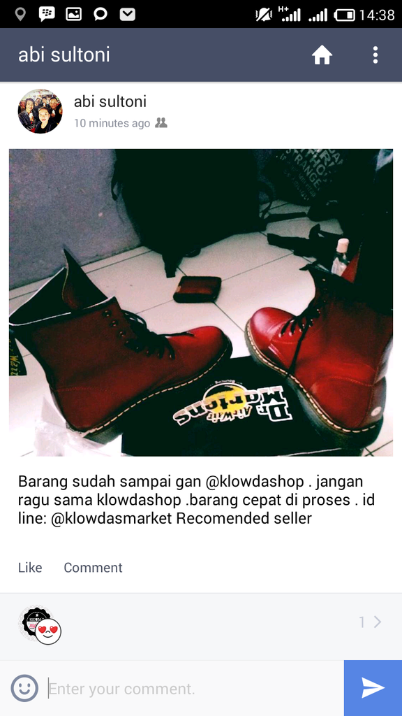 TESTIMONIAL KLOWDA SHOP ID ILLSKILLS