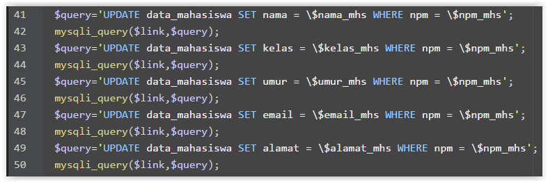&#91;ASK&#93; PHP - MySQL ,Query 'terlihat' jalan sempurna, namun database tidak berubah