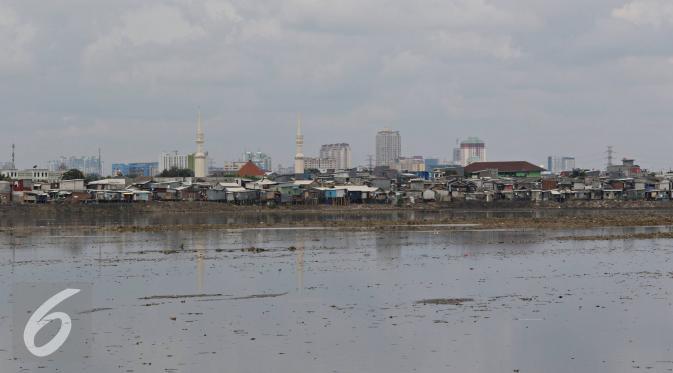 Masih Banyak Pemukiman Kumuh di Waduk Pluit