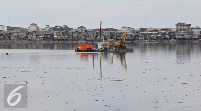 Masih Banyak Pemukiman Kumuh di Waduk Pluit