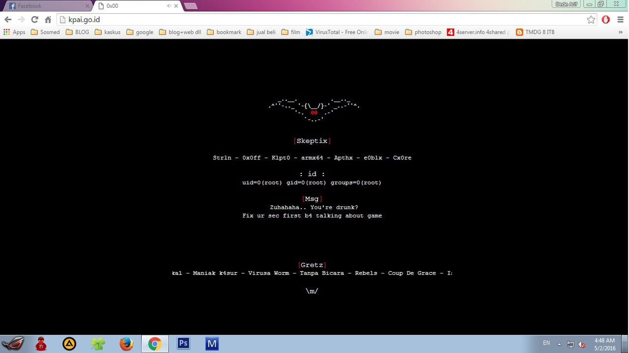 Situs KPAI kena HACK Lagi