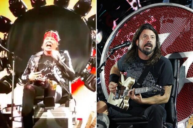 Axl Rose, Sang Vokalis Legend Mengalami Patah Kaki Saat Tour Reuni Guns N' Roses