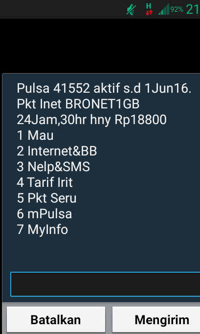 MM bagikan pulsa cuma-cuma buat para pengguna baru.