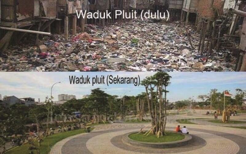 Masih Banyak Pemukiman Kumuh di Waduk Pluit