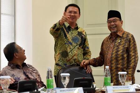 Saat Ahok dan Ketua BPK Bertemu di Istana