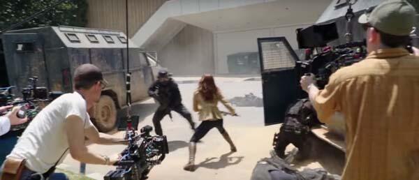 captain america civil war. The making of/Behind the scene