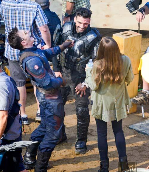 captain america civil war. The making of/Behind the scene