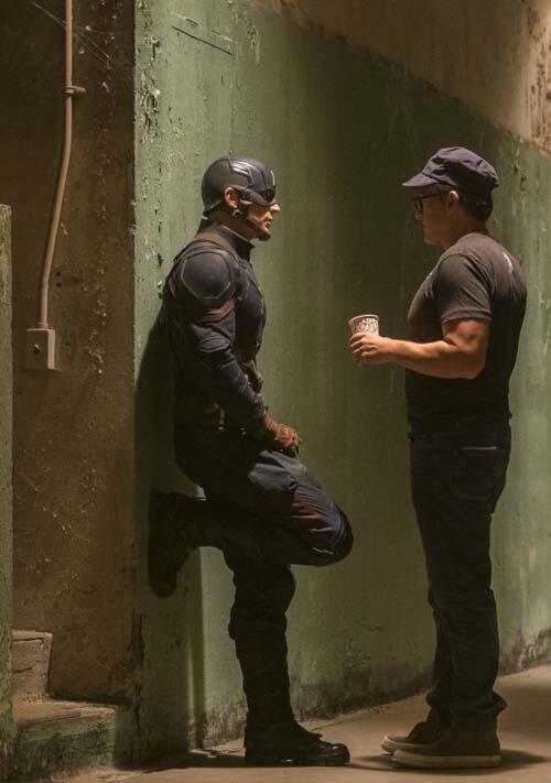 captain america civil war. The making of/Behind the scene