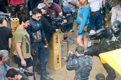 captain america civil war. The making of/Behind the scene