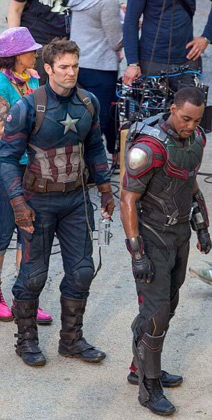 captain america civil war. The making of/Behind the scene