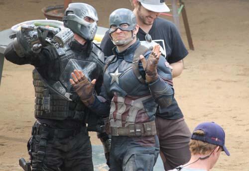 captain america civil war. The making of/Behind the scene