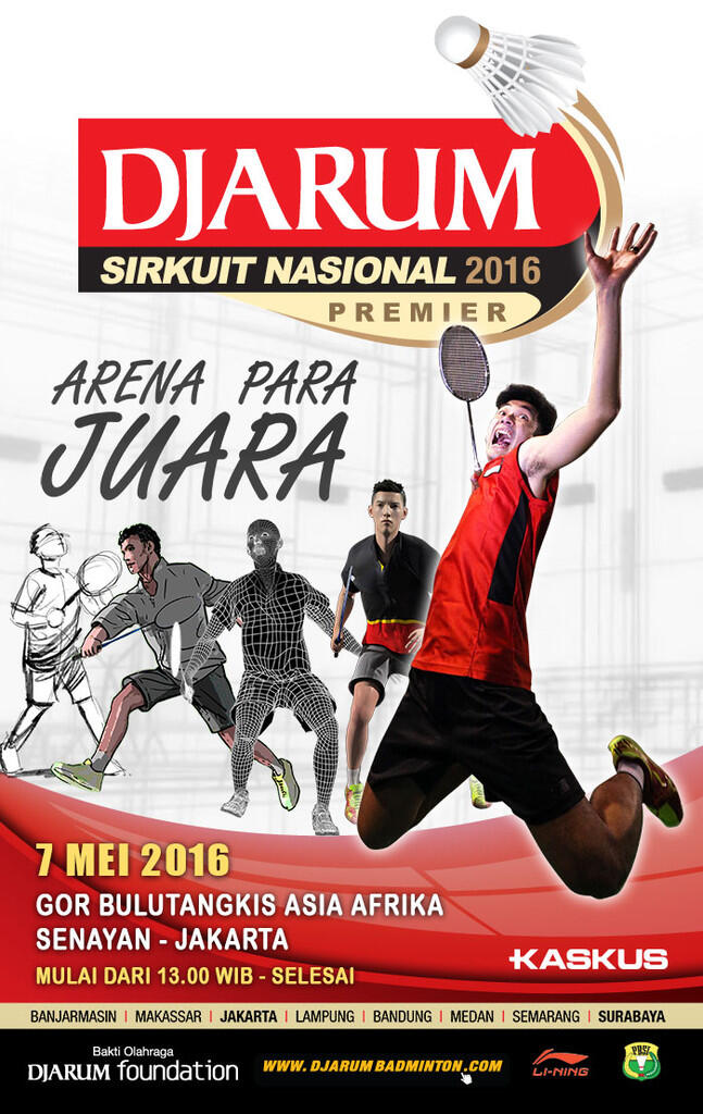 Mau Merchandise KASKUS ???Ayo Ramaikan Badminton Sirkuit Nasional Bersama KASKUS