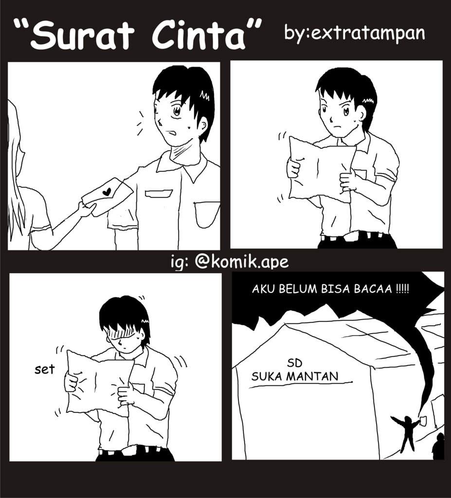 Komik strip absurd bikinan ane gan...masuk..update tiap hari 