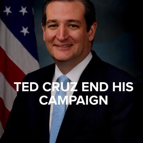 Ted Cruz Suspends Presidential Campaign