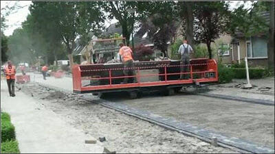 bikin paving block di Belanda seperti mesin print